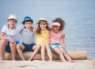 Vakantie in eigen land 4 kinderen op vakantie